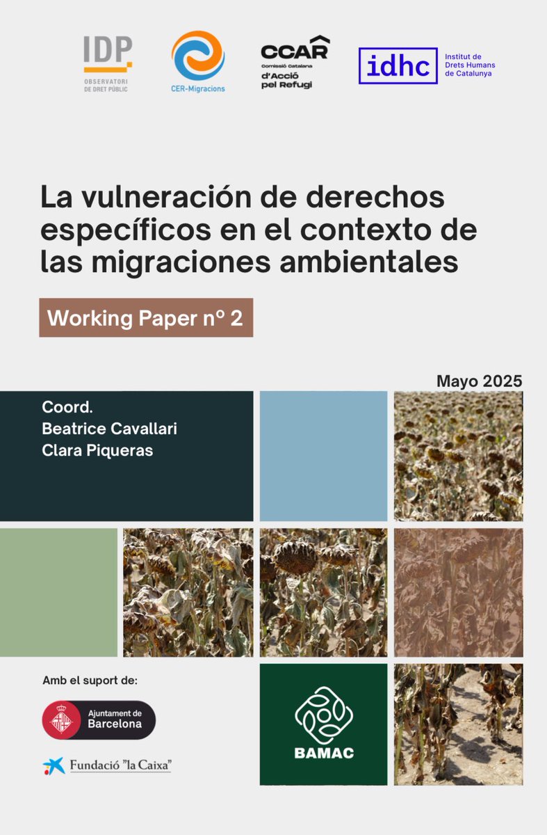 mmadrigalp's tweet photo. Les comparto esta maravilla de publicación 🥰

Se aborda el nexo: movilidad humana forzada por motivos climáticos, DDHH y litigio 🍀

Un honor compartir con las profes Susana y Beatriz, y mil gracias a también a Beatrice y Clara por la invitación 🌱

https://t.co/OPRhxJVPei https://t.co/tubXmaZ9Qx