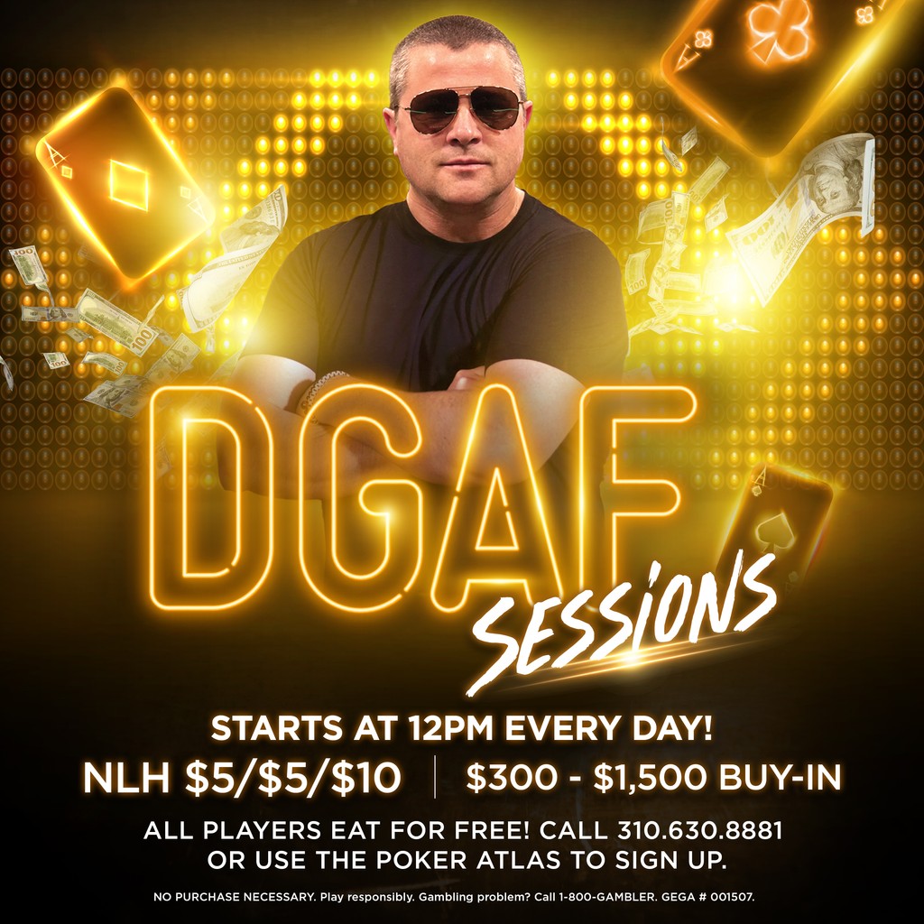 DGAF (@dgafpokerplayer) on Twitter photo Good morning, LA Degens🌞
Come join the action today
<a href="/HUSTLERCASINOLA/">HUSTLER Casino</a> ‼️
5-5-10 NL starts at NOON⏰
🍔Players eat 4 FREE🍔
Call 310-630-8881 or sign up on Poker Atlas! Good morning, LA Degens🌞
Come join the action today
<a href="/HUSTLERCASINOLA/">HUSTLER Casino</a> ‼️
5-5-10 NL starts at NOON⏰
🍔Players eat 4 FREE🍔
Call 310-630-8881 or sign up on Poker Atlas!