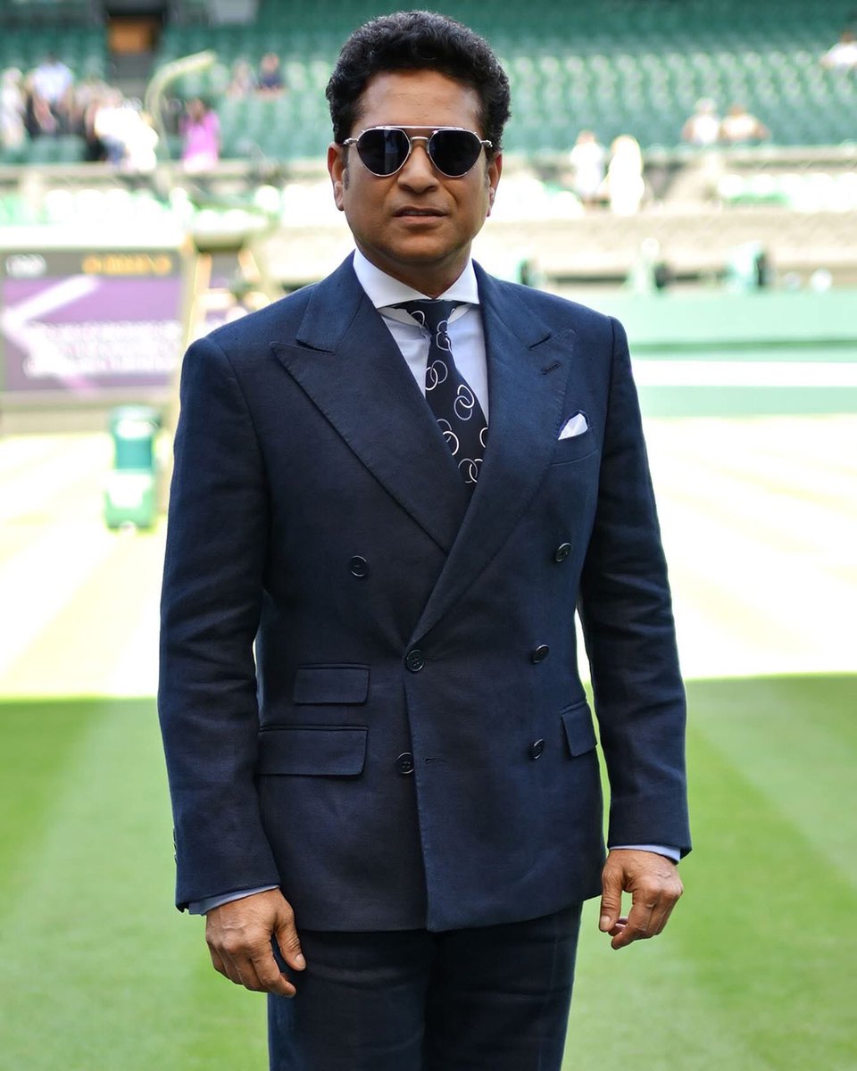 The Master graces #Wimbledon