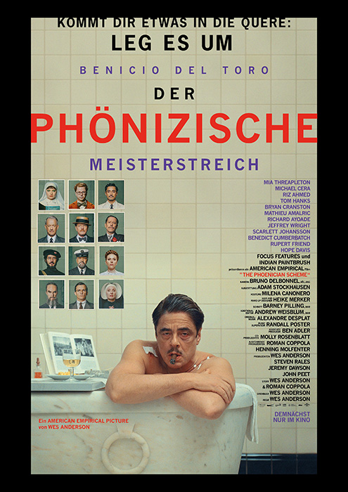 THE FRENCH DISPATCH, ASTEROID CITY, DER PHÖNIZISCHE MEISTERSTREICH: Wes Andersons Filme werden immer abgedrehter