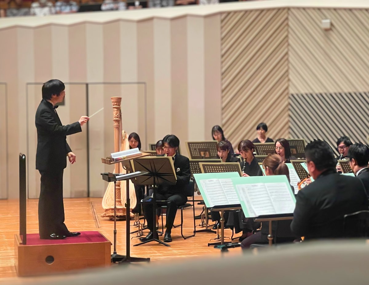 #ミューザ川崎 公演終演✨ 
ご来場、誠にありがとうございました‼️

本日のアンコール
♪『トゥーラの舞 〜 復活のいのり』（DQ VII）
♪『冒険の旅』（DQ III）
♪『序曲』（DQ VIII）

次回9/3(水) #東京国際フォーラム でお会いしましょう😊

#大井剛史　#TKWO　#ドラクエ