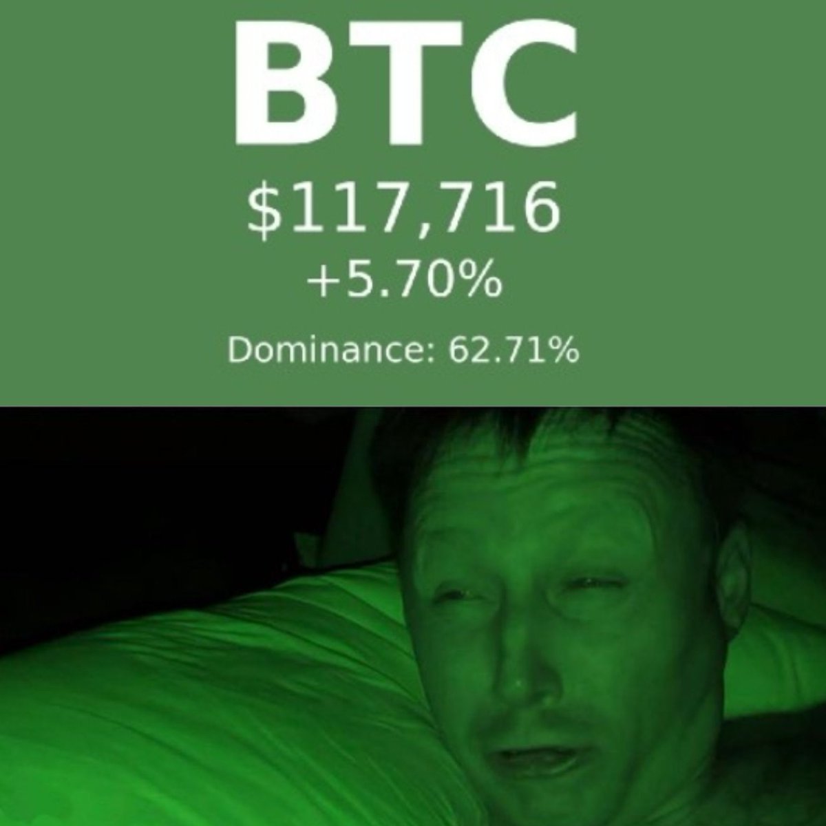 Woke up pre rich 🤑 Btw I hold 0 $BTC ❤️❤️❤️