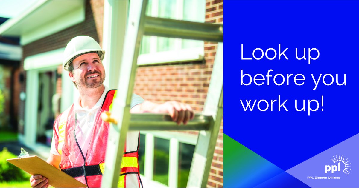 PPLElectric's tweet image. 🏗️⚡ Working outdoors? Stay alert for overhead & underground power lines.
✅ Look up before raising equipment ✅ Call 811 before digging ✅ Maintain safe distances
Safety resources: pplelectric.com/ContractorSafe…
#ElectricalSafety #ContractorSafety #LookUpAndLive