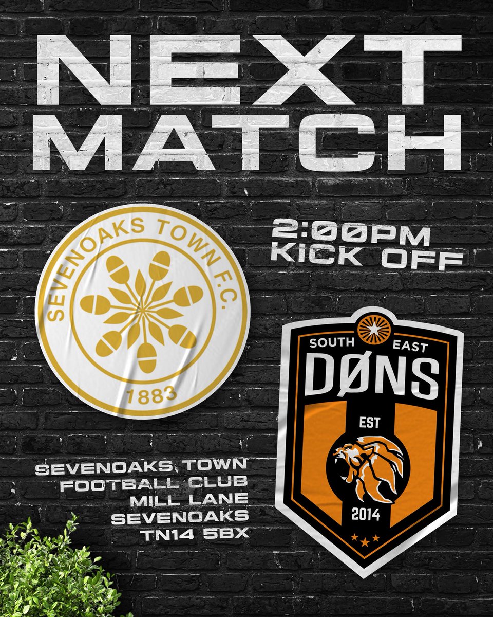 *MIGHTY SE DØNS * (@sedonsfc) on Twitter photo GAME TOMORROW ‼️
👕 vs <a href="/SevenoaksTownFC/">Sevenoaks Town FC</a>
📆 Saturday 12th July
⏰ 2pm Kick Off
🧭 Sevenoaks Town FC, TN14 5BX
Pre-Season Game No2 as we prepare for a long season ahead with Promotion our sole target!
New Players on show, New Kit, BE THERE 🔥 GAME TOMORROW ‼️
👕 vs <a href="/SevenoaksTownFC/">Sevenoaks Town FC</a>
📆 Saturday 12th July
⏰ 2pm Kick Off
🧭 Sevenoaks Town FC, TN14 5BX
Pre-Season Game No2 as we prepare for a long season ahead with Promotion our sole target!
New Players on show, New Kit, BE THERE 🔥