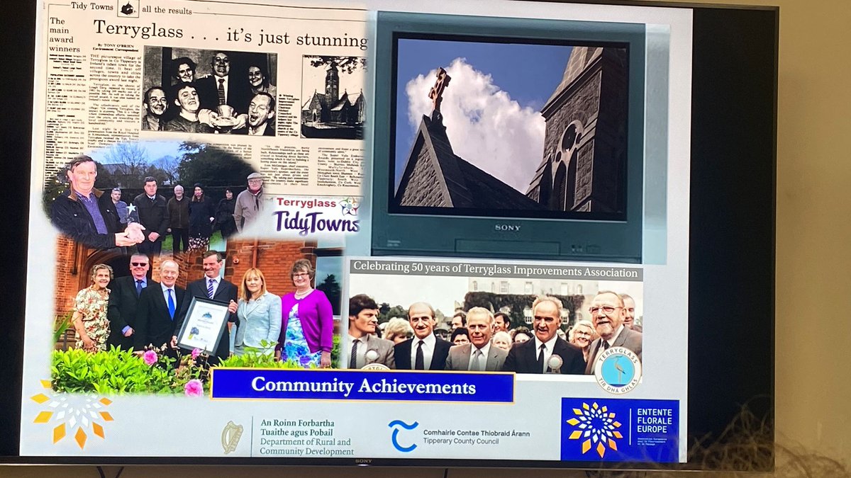 TidyTownsIre's tweet image. Best of luck to Terryglass TidyTowns and @TipperaryCoCo as they welcome the Entente Florale judges for judging today!