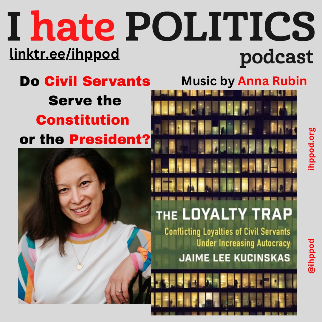 ihppod's tweet image. New episode. @HamiltonCollege @ColumbiaUP #civilservices #federalemployees #constitution #DwightWaldo #HerbertSimon #trump #sociology Music by Anna Rubin linktr.ee/ihppod @sunildasgupta4