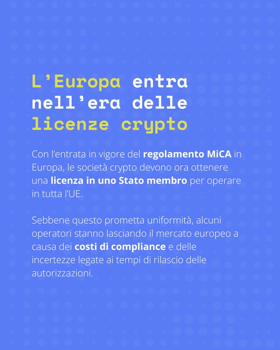 okipo_io's tweet photo. Nel mondo crypto la velocità è tutto.

Ma cosa succede quando l’innovazione corre mentre la regolamentazione fatica a starle dietro?

Scorri il carosello per scoprire le news della settimana 👇🏼

#tasse #crypto #cryptonews https://t.co/hNzlqP2d1Z