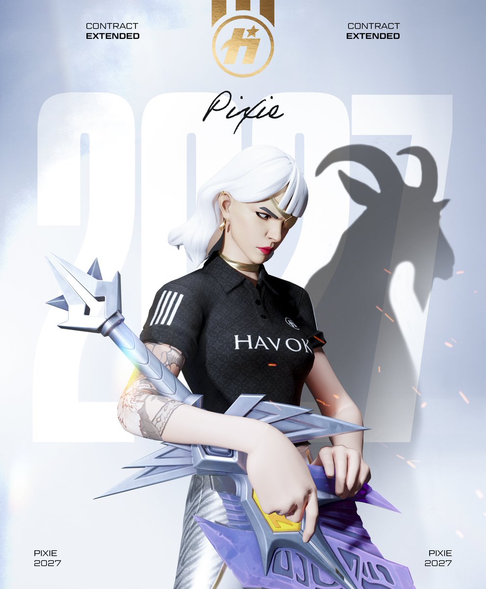 Le meilleur joueur d’Europe va continuer de briller sous nos couleurs 🐐

<a href="/pixiefnbr/">HvK pixie</a> prolonge son aventure chez <a href="/HvKGGs/">Team HavoK</a> jusqu'en 2027 minimum ✍️

L'histoire ne fait que commencer ! #HVKWIN