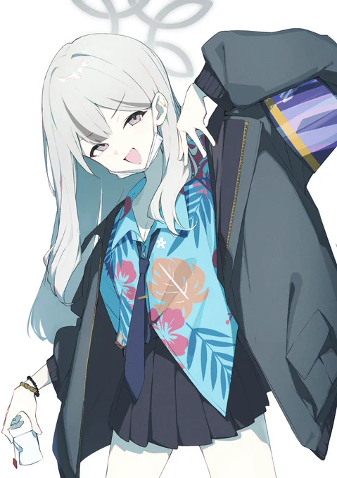 #ブルアカ コノカ全体的にアシメで好き
