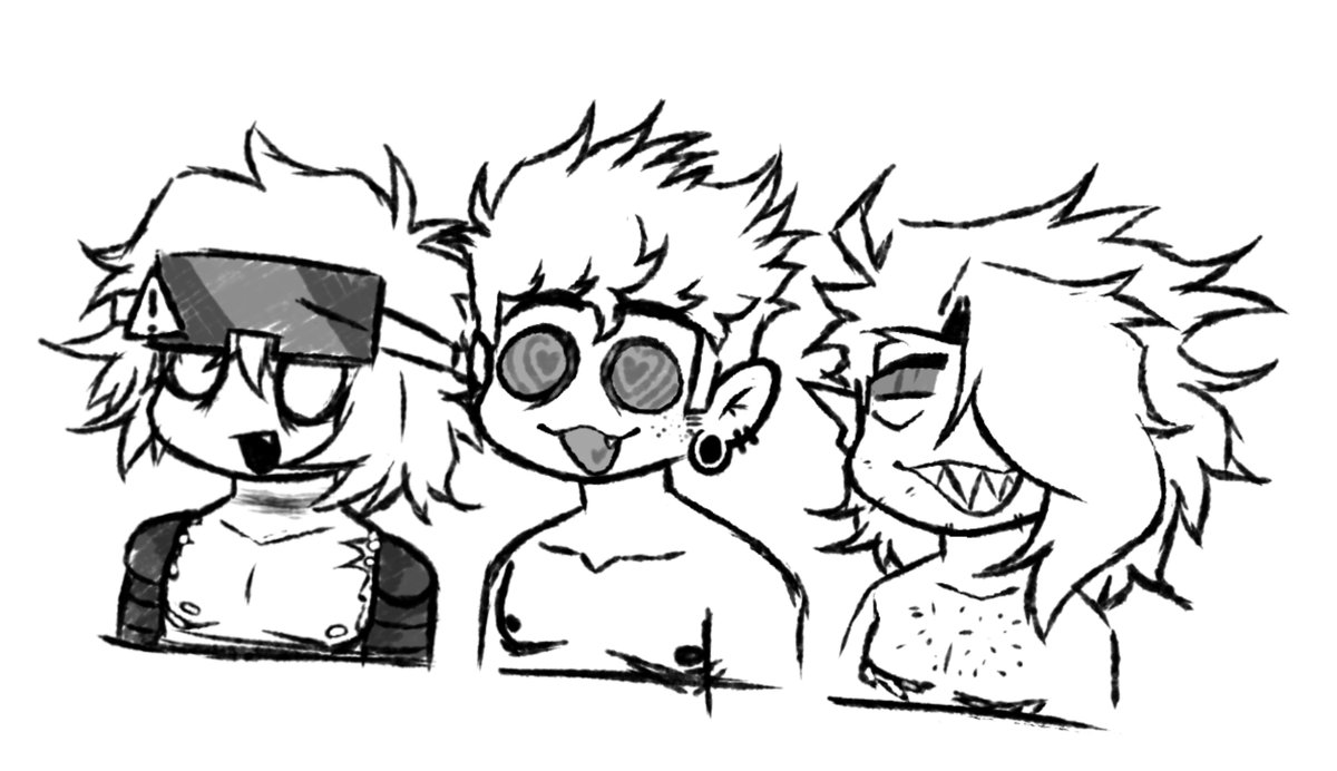 I need to stop procrastinating and actually draw some shit for my 3 trans men sonas man
I want to draw them but my creative mind cannot think of good ideas for them

before anything, Yes I know I have a thing for trans men ocs ( ITS CAUSE IM A TRANS MAN)