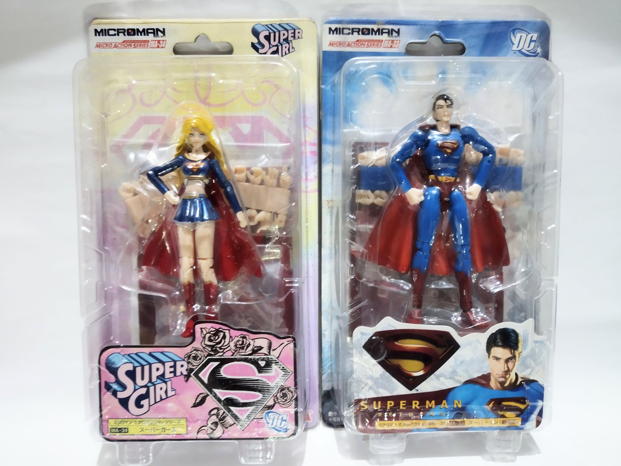 ミクロマン13 TAKARA (タカラ) 初代復刻版 ミクロマン 4体セット ミクロマン