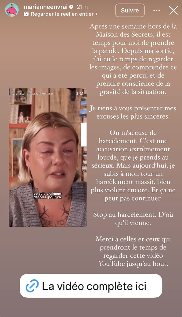 #SecretStory #SecretStoryLePrime #SecretStoryLeLive #secretstory2025 
<a href="/Tof_Beaugrand/">Christophe Beaugrand-Gerin</a> <a href="/tfx/">TFX</a> <a href="/jeremstar/">JEREMSTAR</a> 
youtu.be/rxKwiKSDdF8?si…