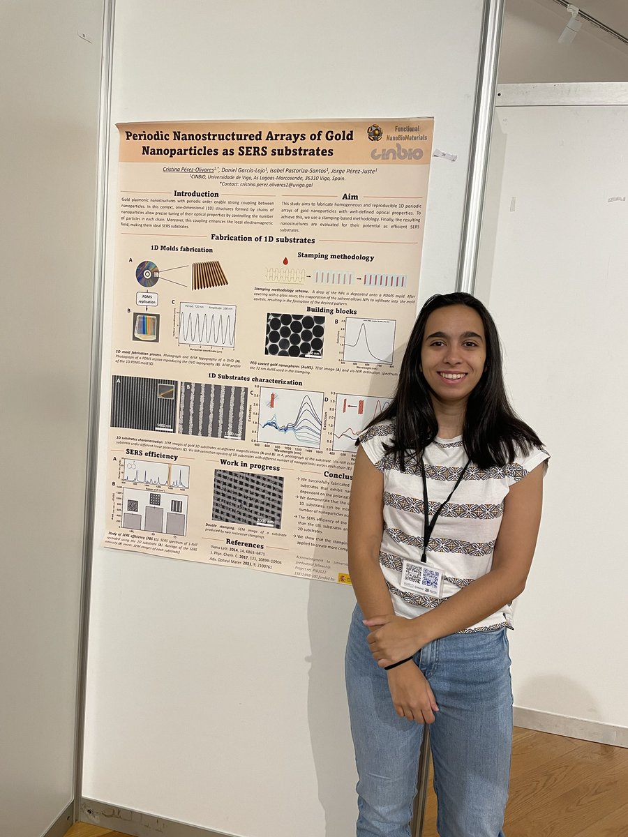 FunNanoBio's tweet image. Poster session by @paulasanro and @CristinaP_O at the VII Annual Meeting! ✨✨