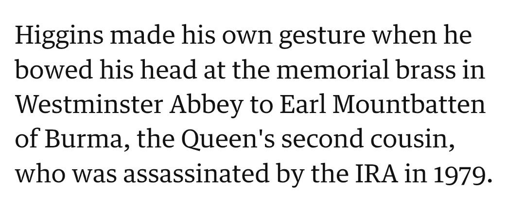 (agreeing with the hacks and politicians who think Higgins has gone beyond his remit as president) yeah what a horrible little bastard