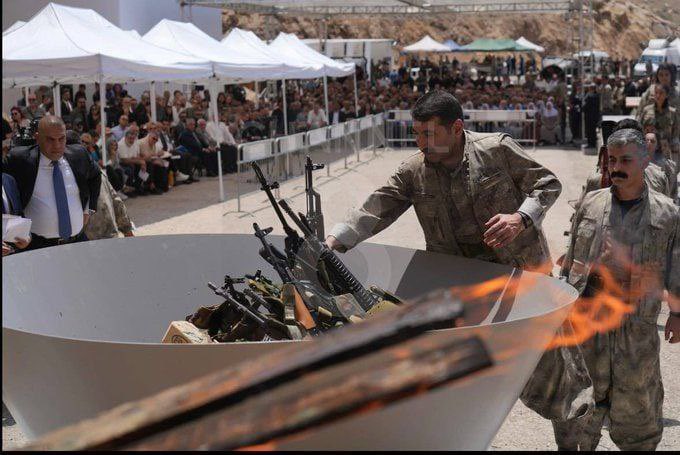 MOSCOW_EN's tweet image. ‼️🚨⚡Historically, members of the Kurdistan Workers' Party (PKK) have arrived in northern Iraq as part of a deal with the Turkish government to begin a disarmament process and end the armed conflict with Türkiye that has lasted more than 40 years.