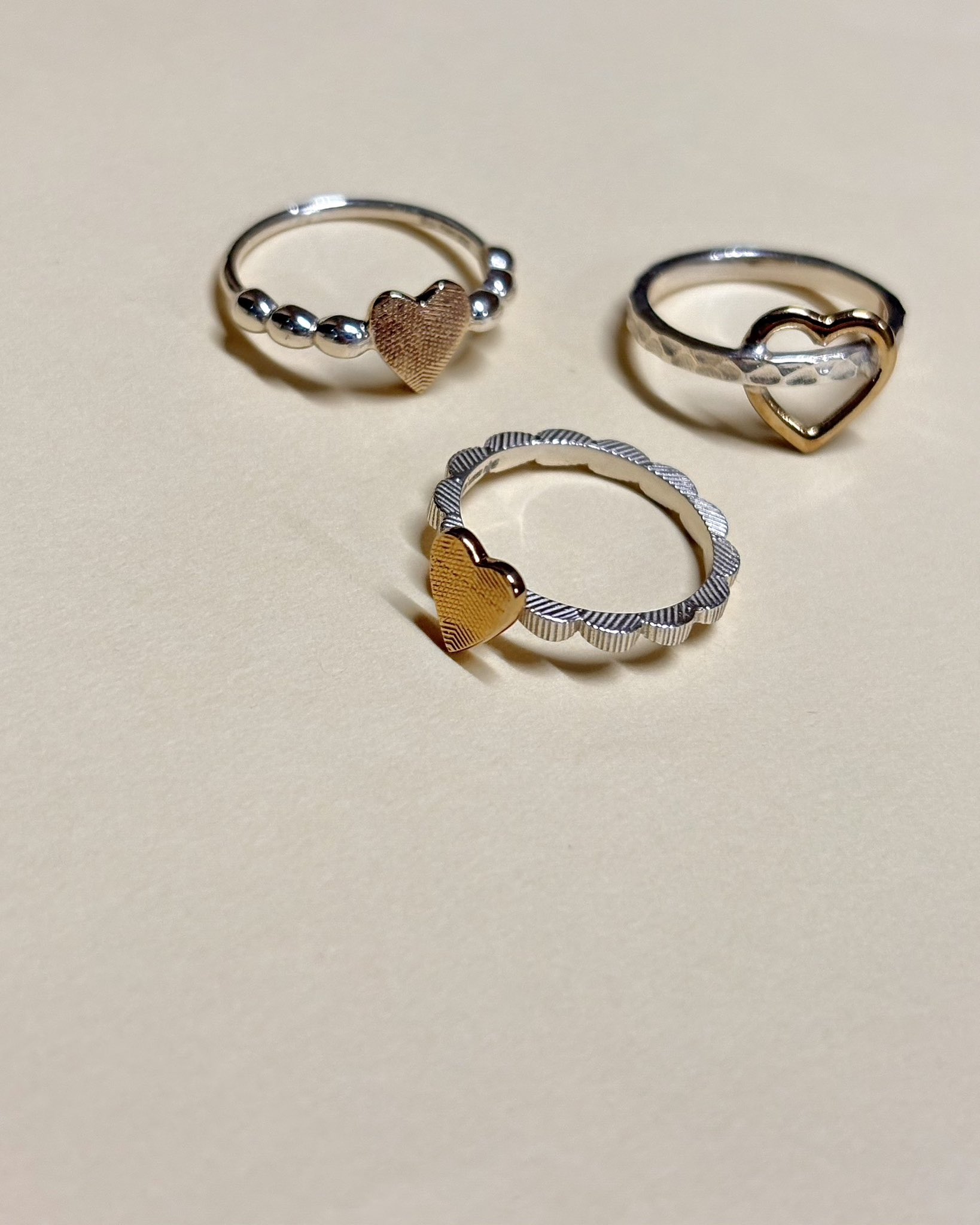 Biju mam＊Silver925×Brass plain ring Biju mam®️ (ビジュ マム) on X: 