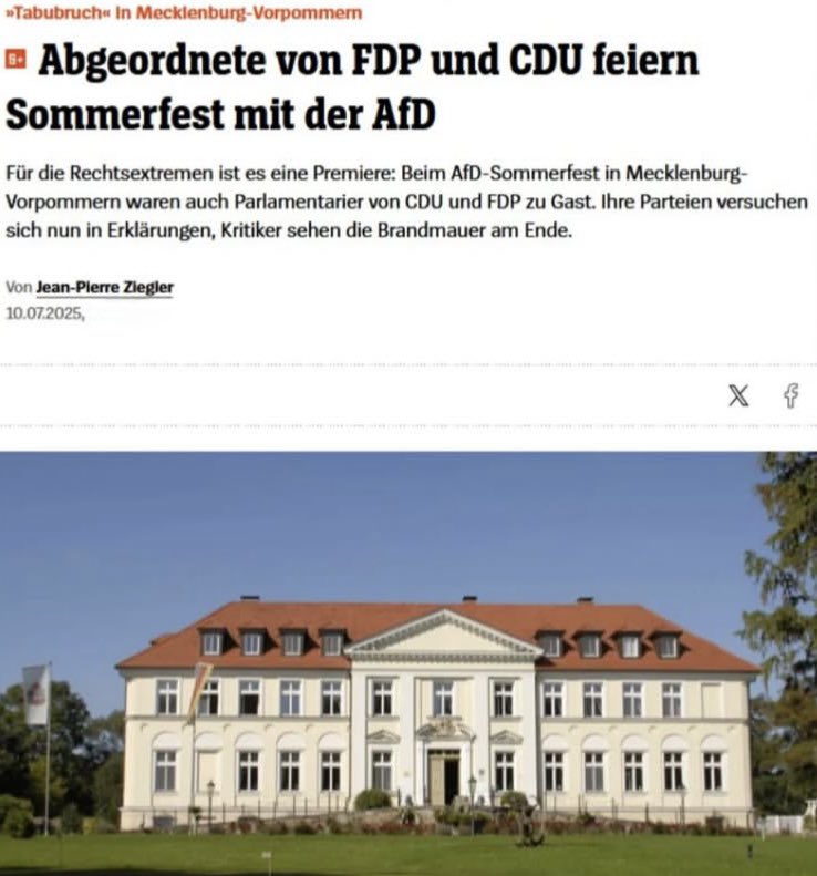 OrthopaeDenker (@dokhollidays) on Twitter photo Louis de Funes würden jetzt sagen…
Ok Spass beiseite aber wen wundert das wirklich noch??
<a href="/spiegelonline/">SPIEGEL ONLINE</a>
#AfDVerbotsverfahren Louis de Funes würden jetzt sagen…
Ok Spass beiseite aber wen wundert das wirklich noch??
<a href="/spiegelonline/">SPIEGEL ONLINE</a>
#AfDVerbotsverfahren