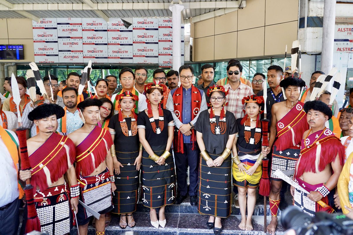 Kiren Rijiju (@kirenrijiju) on Twitter photo Just reached Dimapur in Nagaland to attend Rozgar Mela.
PM <a href="/narendramodi/">Narendra Modi</a> Ji has made the appointment process in the Central Govt departments & agencies much faster, more transparent & genuinely fair. Just reached Dimapur in Nagaland to attend Rozgar Mela.
PM <a href="/narendramodi/">Narendra Modi</a> Ji has made the appointment process in the Central Govt departments & agencies much faster, more transparent & genuinely fair.