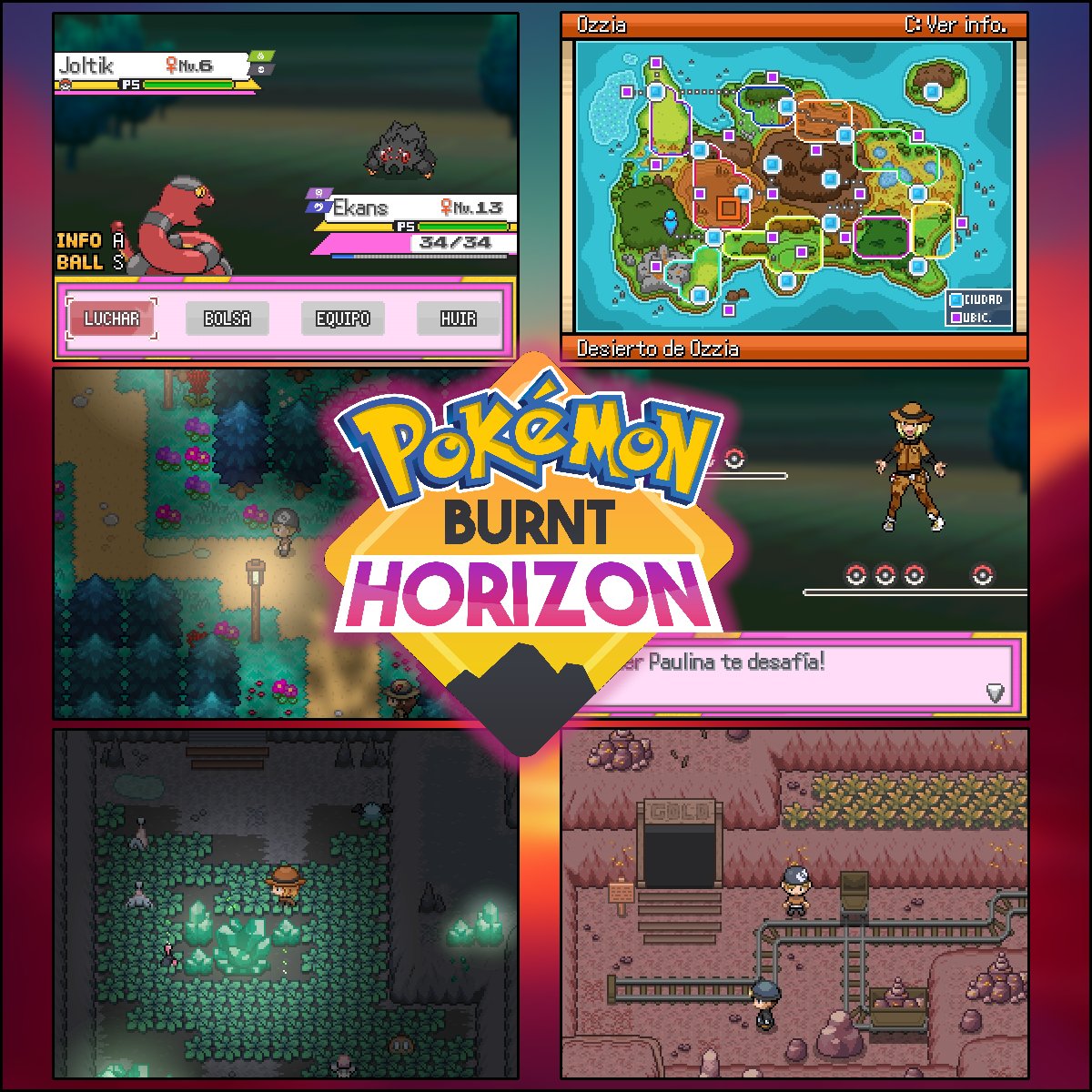 🟠 ¡NUEVA DEMO DISPONIBLE PARA JUGAR! 🟠
✨¡Ya puedes jugar la nueva demo de Pokémon Burnt Horizon! Después de dos años, aquí tenéis el juego mejorado con todo el feedback que distéis para mejorar✨

⏩Link:
drive.google.com/drive/folders/…
🔄❤¡Se agradece el apoyo con RT y LIKE!❤🔄
