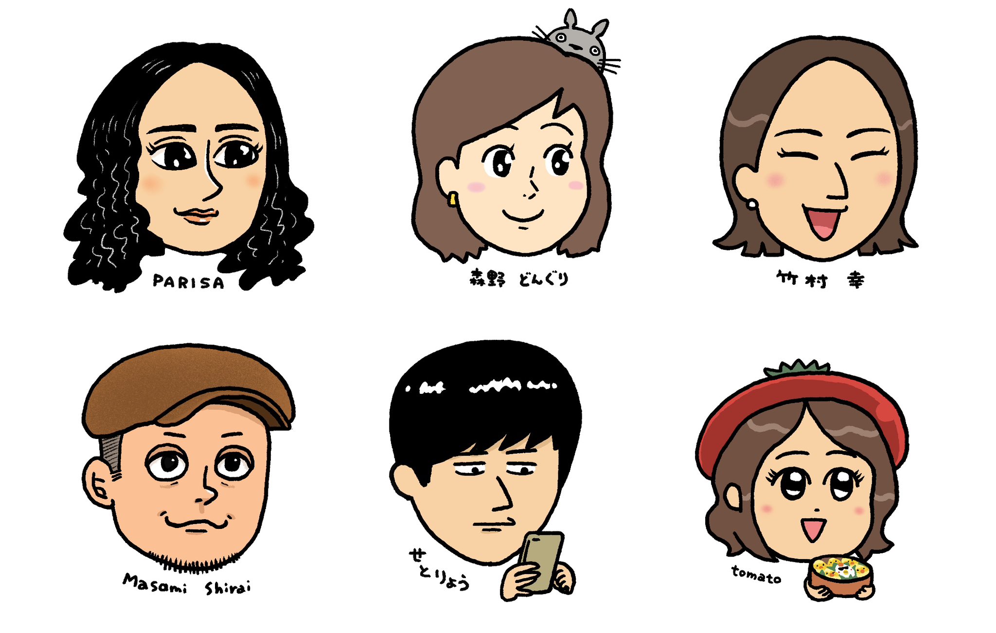 例のあの人の似顔絵（似てない） うのき on X: 