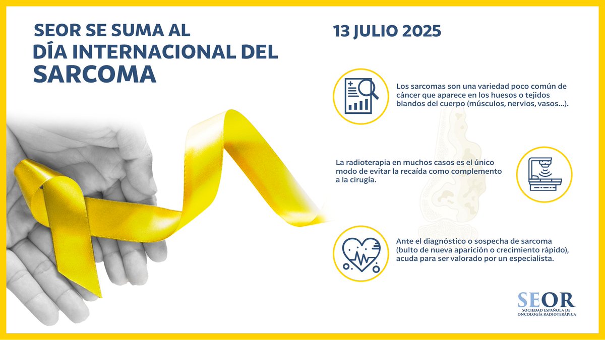 🎗️La <a href="/SEOR_ESP/">SEOR.es</a> se suma al #DíaInternacionaldelSarcoma