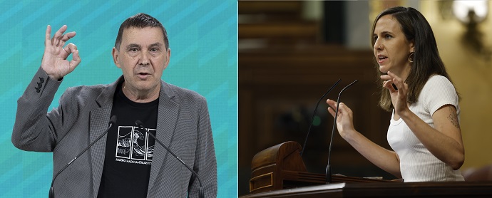 RTVEPaisVasco's tweet image. Arnaldo Otegi, coordinador general de EH Bildu, se reúne este viernes en Vitoria con Ione Belarra, secretaria general de Podemos, para impulsar "un proyecto democrático, popular y plurinacional" que "combata la corrupción" 

#noticias #ehbildu #podemos #euskadi #paisvasco