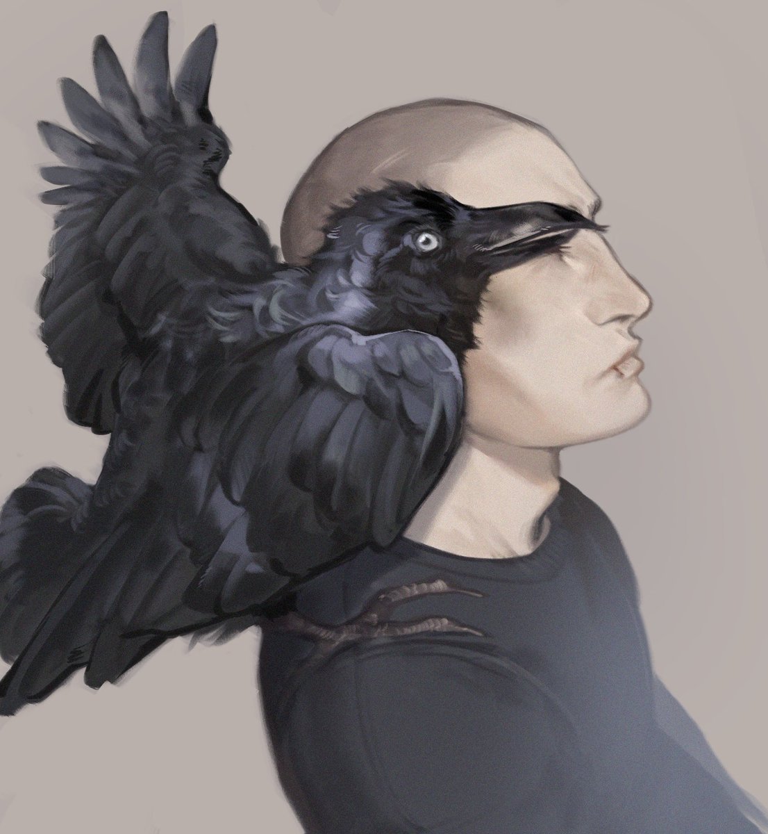 dalemonsquash's tweet image. picked up the raven cycle recently
here's a kerah
#theravencycle #ronanlynch #illust