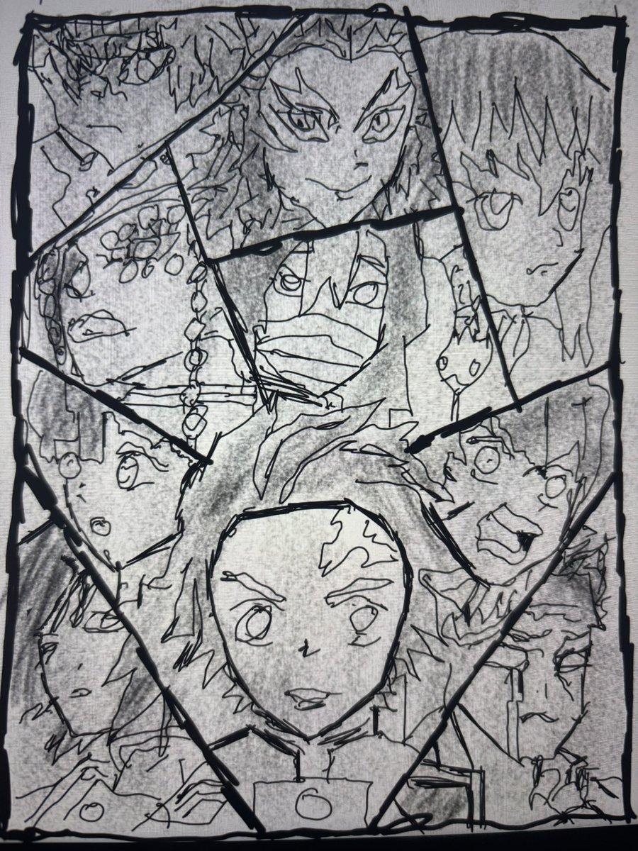 An incredible piece of Manga-inspired artwork created by one of our students today. Such creativity!