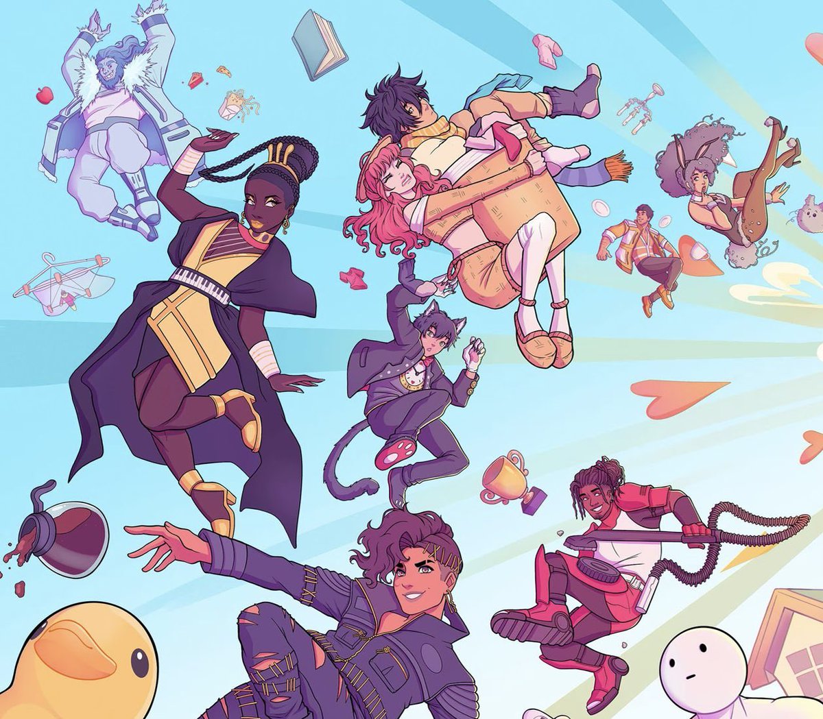 Today’s African character of the day is Keyes from Date Everything! She is the personification of a piano. She learns to be friends with other furnitures and write her own music. She’s Nigerian 🇳🇬