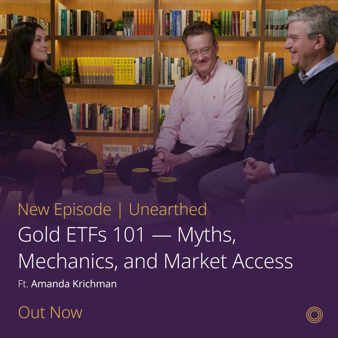 GOLDCOUNCIL's tweet image. In the new episode of #TheUnearthedPodcast we unpack the fundamentals of gold-backed ETFs, taking a closer look at how these products work. Watch: spr.ly/60174IBCR