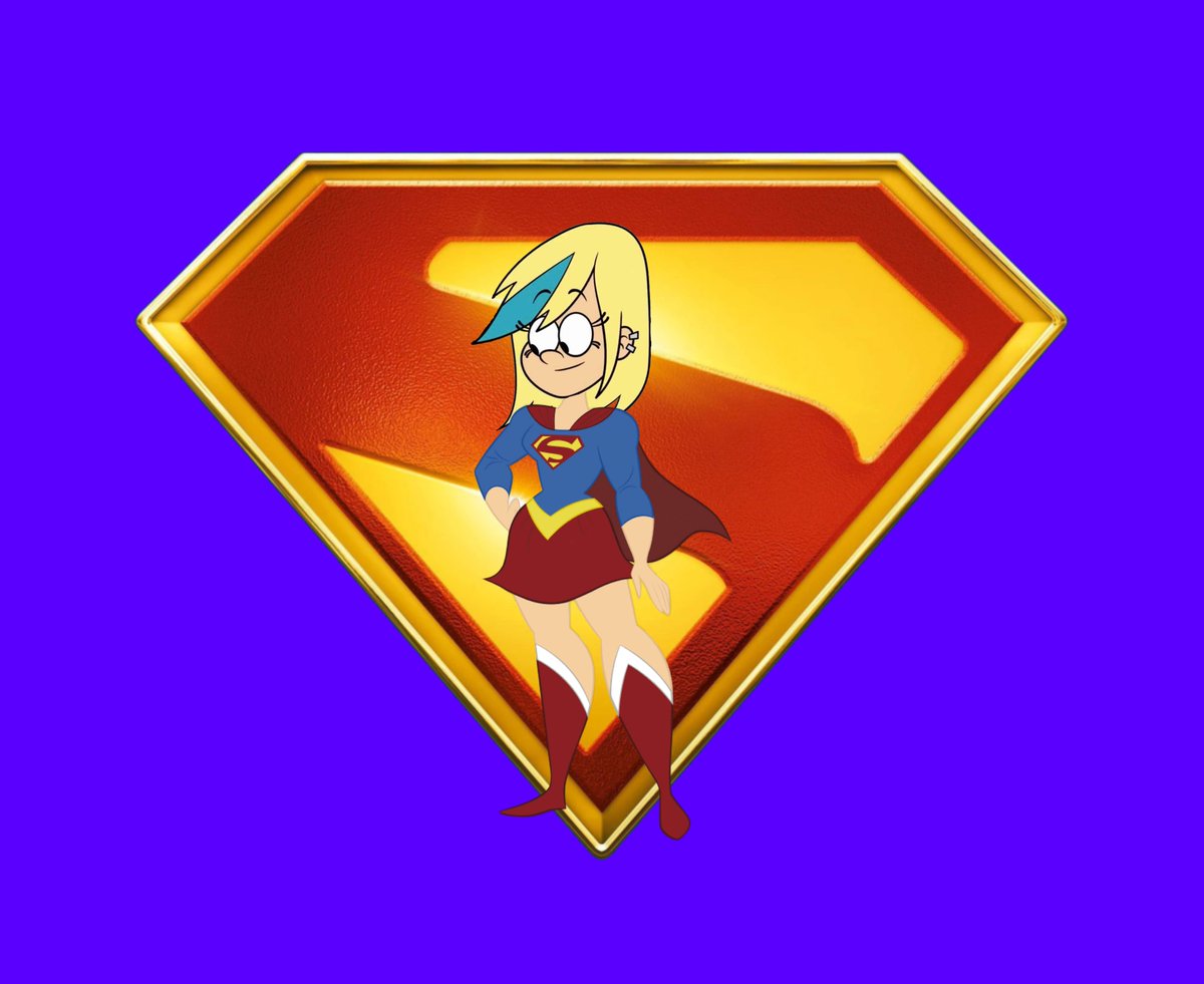 KingPhantomMan's tweet image. Behold! Supergirl Sam Sharp On Super Logo, Supergirl Sam Sharp On DCU Super Logo and Supergirl Sam Sharp On DCEU Super Logo.

#SamSharp #Supergirl #MoonGoats #TheLoudHouse #DCSuperHeroGirls #DCU #dccomics #DCEU