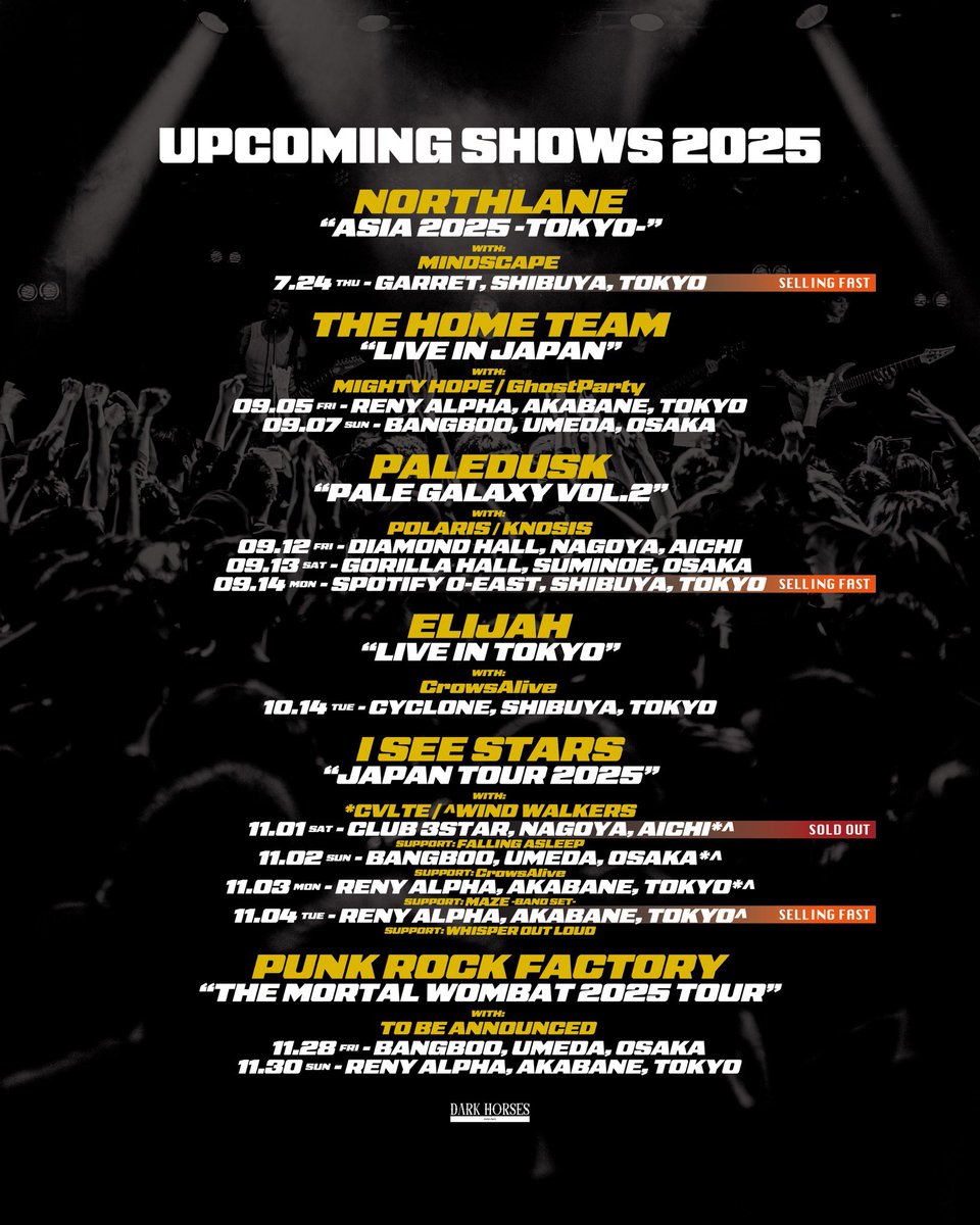 DHB_darkhorses's tweet image. 【SHOWS/TICKET INFO】
DARK HORSES招聘公演は下記のリンクより確認頂けます!
🎫lit.link/en/DHB
