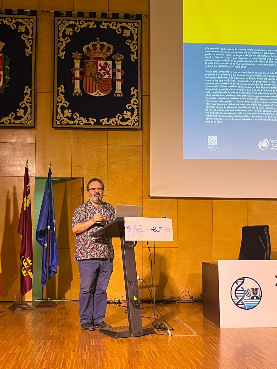@SEGenetica (@segenetica) on Twitter photo En esta última sesión de este #SEG2025, <a href="/LluisMontoliu/">Lluis Montoliu</a> nos recuerda a es@s docentes, de colegio, instituto, universidad... que de repente... siembra esa semilla que hace que la #ciencia acabe fascinándote. Esa persona que con una frase o una clase, despierta esa #curiosidad En esta última sesión de este #SEG2025, <a href="/LluisMontoliu/">Lluis Montoliu</a> nos recuerda a es@s docentes, de colegio, instituto, universidad... que de repente... siembra esa semilla que hace que la #ciencia acabe fascinándote. Esa persona que con una frase o una clase, despierta esa #curiosidad
