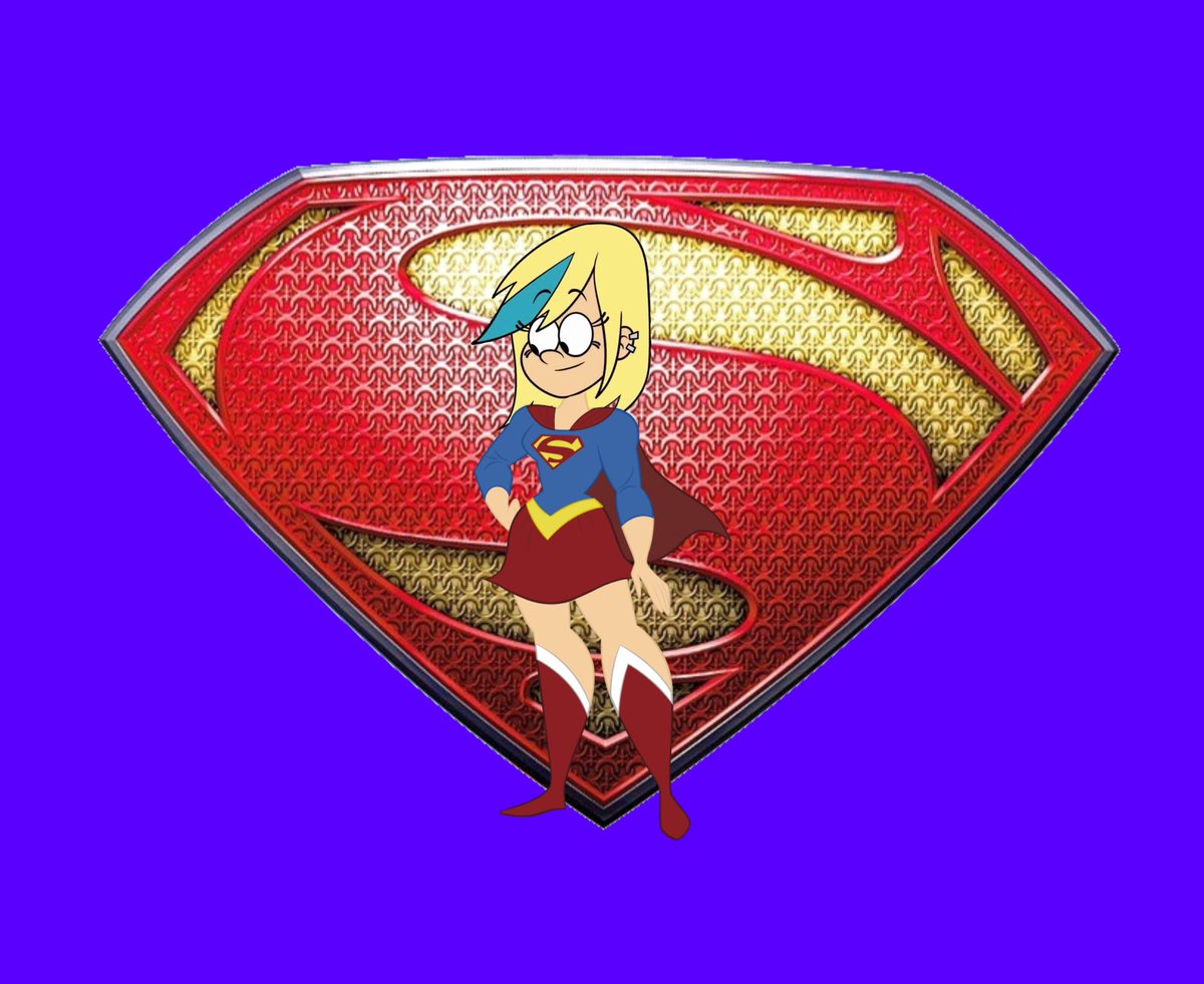 KingPhantomMan's tweet image. Behold! Supergirl Sam Sharp On Super Logo, Supergirl Sam Sharp On DCU Super Logo and Supergirl Sam Sharp On DCEU Super Logo.

#SamSharp #Supergirl #MoonGoats #TheLoudHouse #DCSuperHeroGirls #DCU #dccomics #DCEU