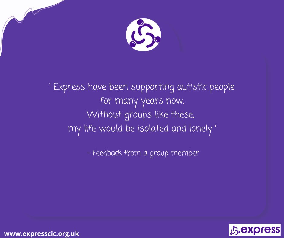 expresscic's tweet image. Have you seen our range of clubs for autistic children and young people?
Take a look expresscic.org.uk/what-we-do