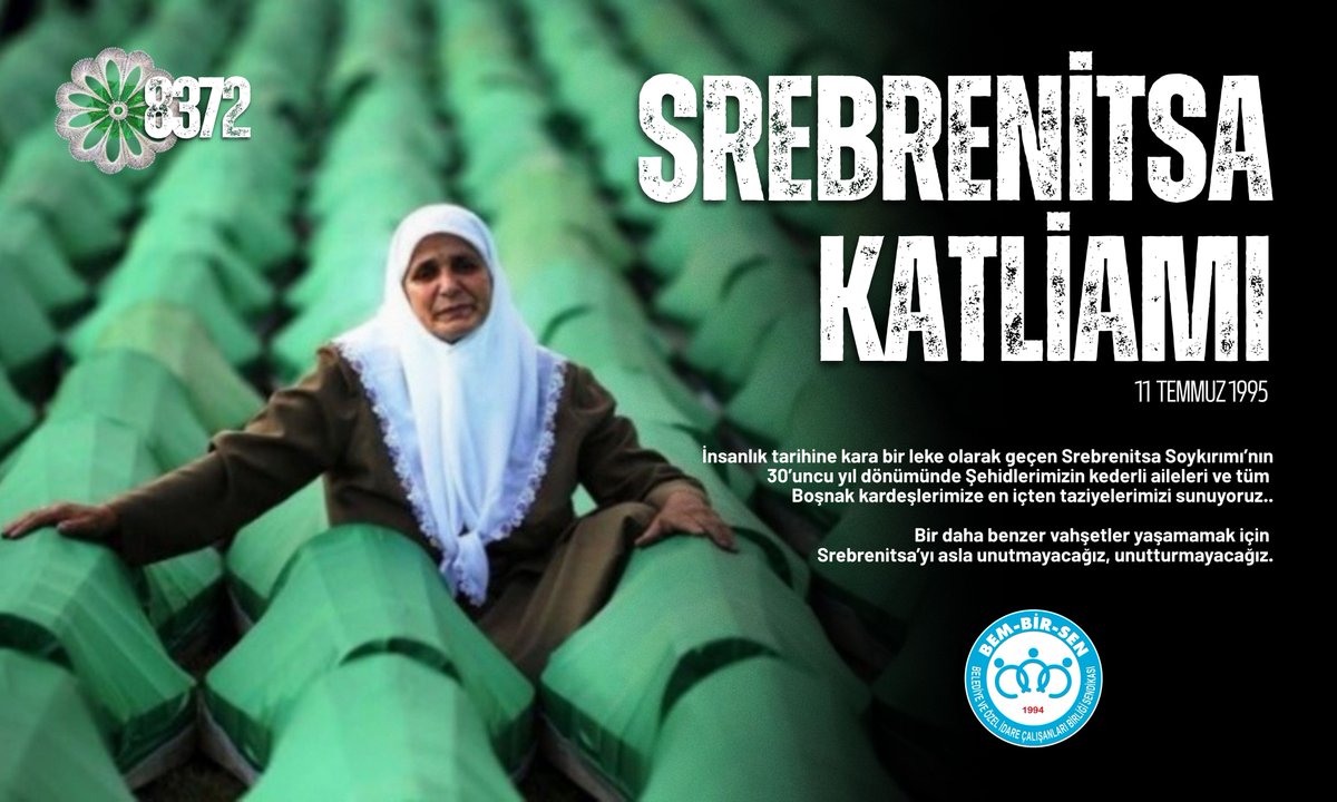 #Srebrenitsa'nın 
11 Temmuz 1995'te 
soykırımcı katil Ratko Mladic komutasındaki Sırp birliklerince işgal edilmesinin hemen ardından BM tarafından sivil Boşnakları savunmak için görevli ⁉️ vahşetin suç ortağı Hollanda’lı Barış Gücü askerleri tarafından sivil Boşnaklar Sırplar'a