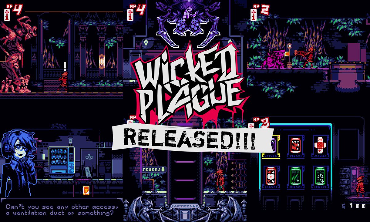 LocusMotion's tweet image. IT’S HAPPENING!! After months of grinding, Wicked Plague is going PHYSICAL with @modretro! Snag your copy NOW → modretro.com/products/wicke…

You can try the demo here 👇