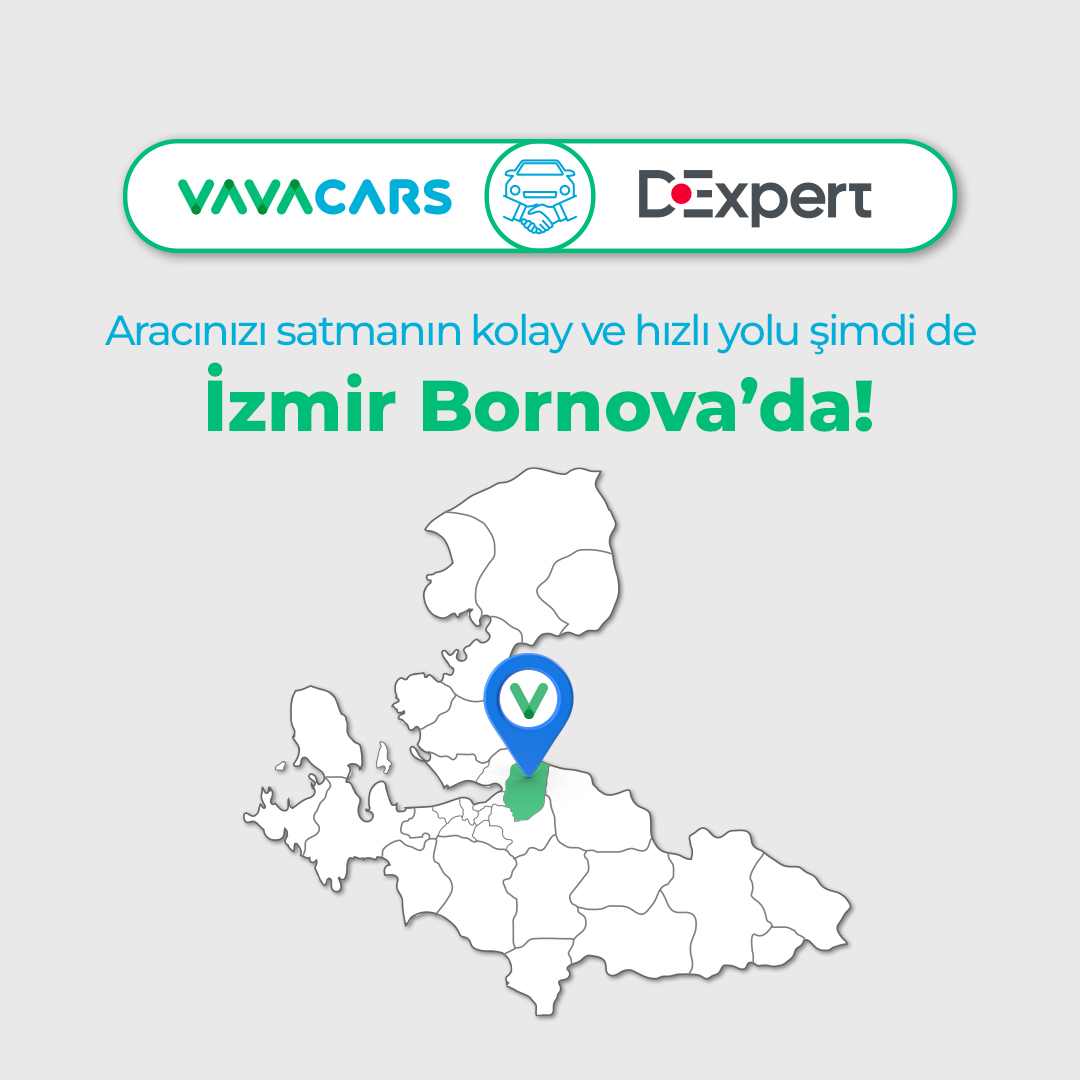 Aracınızı satmanın güvenilir, kolay ve hızlı yolu şimdi de İzmir Bornova’da! 🚗💨

Gerçekleştirdiğimiz iş birliği kapsamında, VavaCars müşterileri araçlarını satarken D Expert’in Bornova şubesinden de ekspertiz hizmeti alabilecek.

📍 Folkart Incity, Kazımdirik Mahallesi, 296/2.