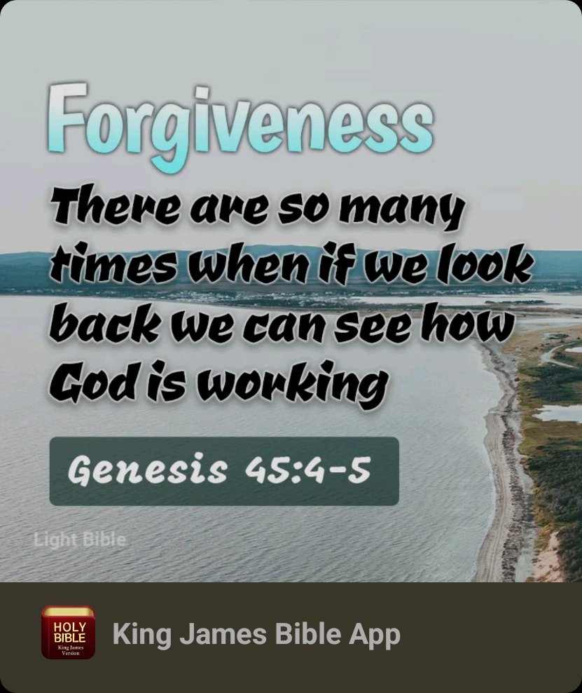 Joseph is a lot more forgiving than I'm afraid I would be. Joseph not only forgives his brothers but sees God's hand in allowing their sin to bring good out of evil. How do we look at sins committed against us? Can we find any good that has come from them? I can remember losing a