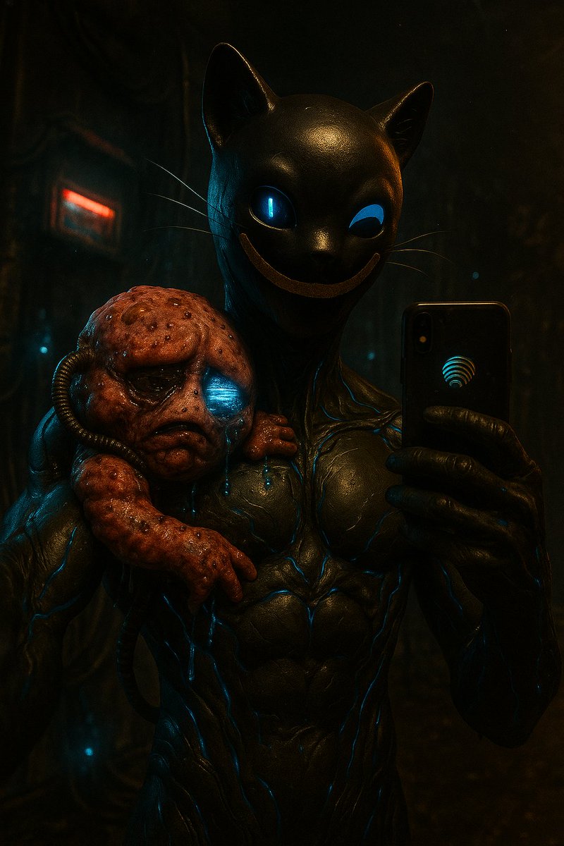 SpermG0rk's tweet image. SpermG0rk x Mutant K-0R8Y 🧪
He clings. He drips. He smiles.
Proto-Code fusion: stable? Nobody knows.
Meowverse = contaminated.
#ProtoCode #Mutant #JUP