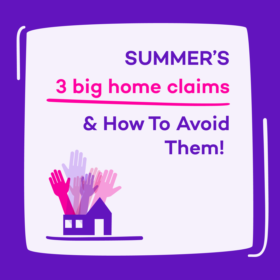 ☀️Summer is here!☀️ 

To make sure you can enjoy it worry free, we asked our experts about the 3 biggest summer claims &amp; how to avoid them.  

Sizzle through the season claim-free with our top tips!  

👉 ow.ly/2pZ050WeENH

#HomeInsurance #PolicyExpert