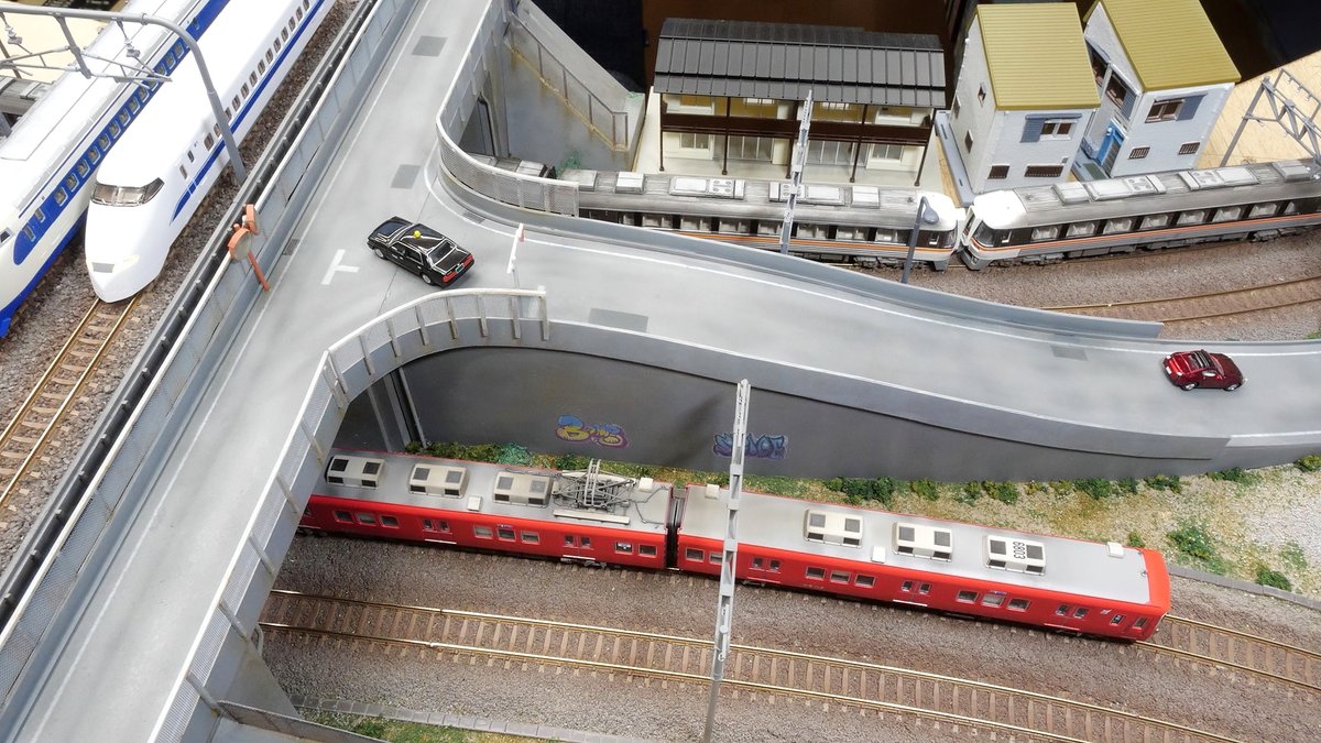 鉄道模型✨Nゲージ✨ハイクオリティジオラマ✨画像は試作品です✨制作承ります❗ New N-gauge products] The new Shinkansen is also being made