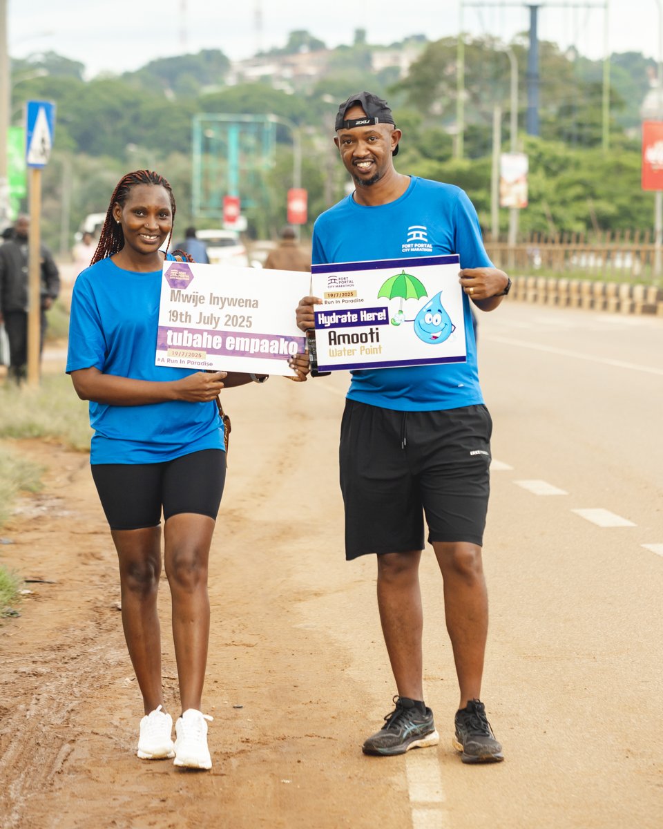 Fort Portal City Marathon (@fpcitymarathon) on Twitter photo ๐Give it up for <a href="/crown_beverages/">Crown Beverages Ltd</a> (<a href="/PepsiUganda/">Pepsi Uganda</a>). They're officially joining us as our hydration partner for the #fortportalcitymarathon.
Get ready everyone! Thanks to Pepsi, every participant will have water and energizing drinks to fuel your journey from start to finish. ๐ช ๐Give it up for <a href="/crown_beverages/">Crown Beverages Ltd</a> (<a href="/PepsiUganda/">Pepsi Uganda</a>). They're officially joining us as our hydration partner for the #fortportalcitymarathon.
Get ready everyone! Thanks to Pepsi, every participant will have water and energizing drinks to fuel your journey from start to finish. ๐ช