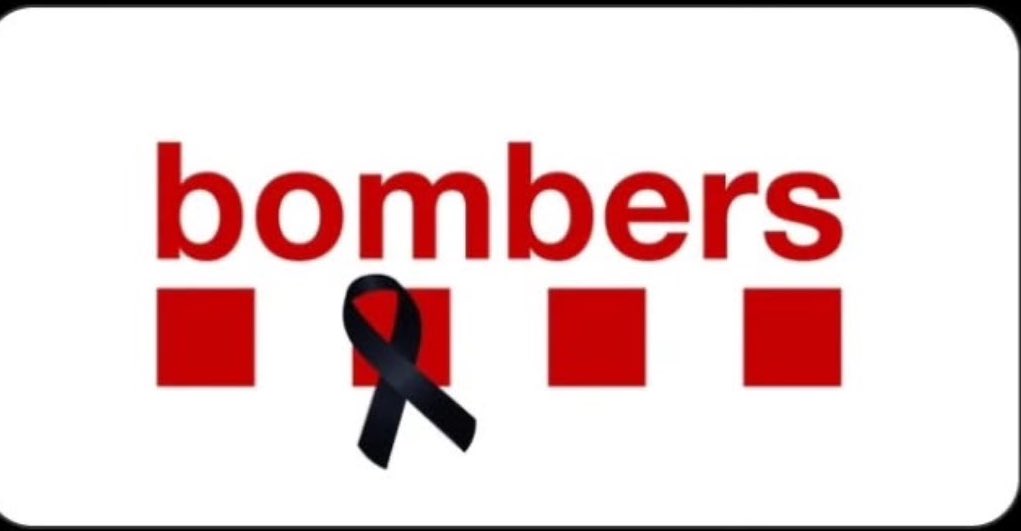 Todo nuestro cariño <a href="/bomberscat/">Bombers</a>. A la familia y amigos. Episodios como este nos recuerdan que somos vulnerables. 
Servir en un cuerpo de emergencias es un orgullo y el riesgo nunca es 0. 
D.E.P.