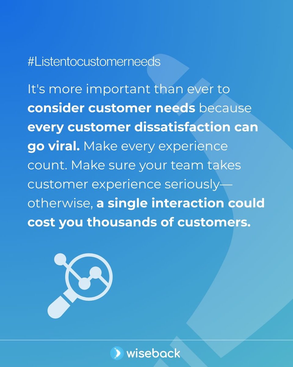 wiseback's tweet image. 🚨 1 unhappy customer tells 6,000 online! 1 bad review = 42% fewer sales. Wiseback lets you collect &amp;amp; manage feedback instantly. 🚀 #CX #Satisfaction