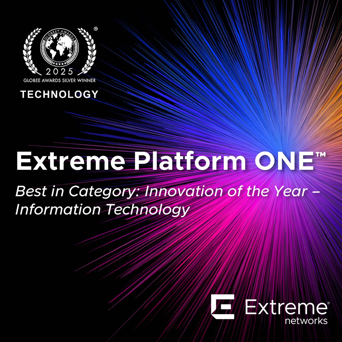 EXTR_JP's tweet image. Extreme Platform ONEは、ネットワーク、セキュリティ、そして #AI を統合した、セキュアな接続プラットフォームで、Innovation of the Year – Information Technology in the 2025 に選ばれました。
@GlobeeAwards

詳細はこちらでご覧ください。
bit.ly/4lIJ4v3