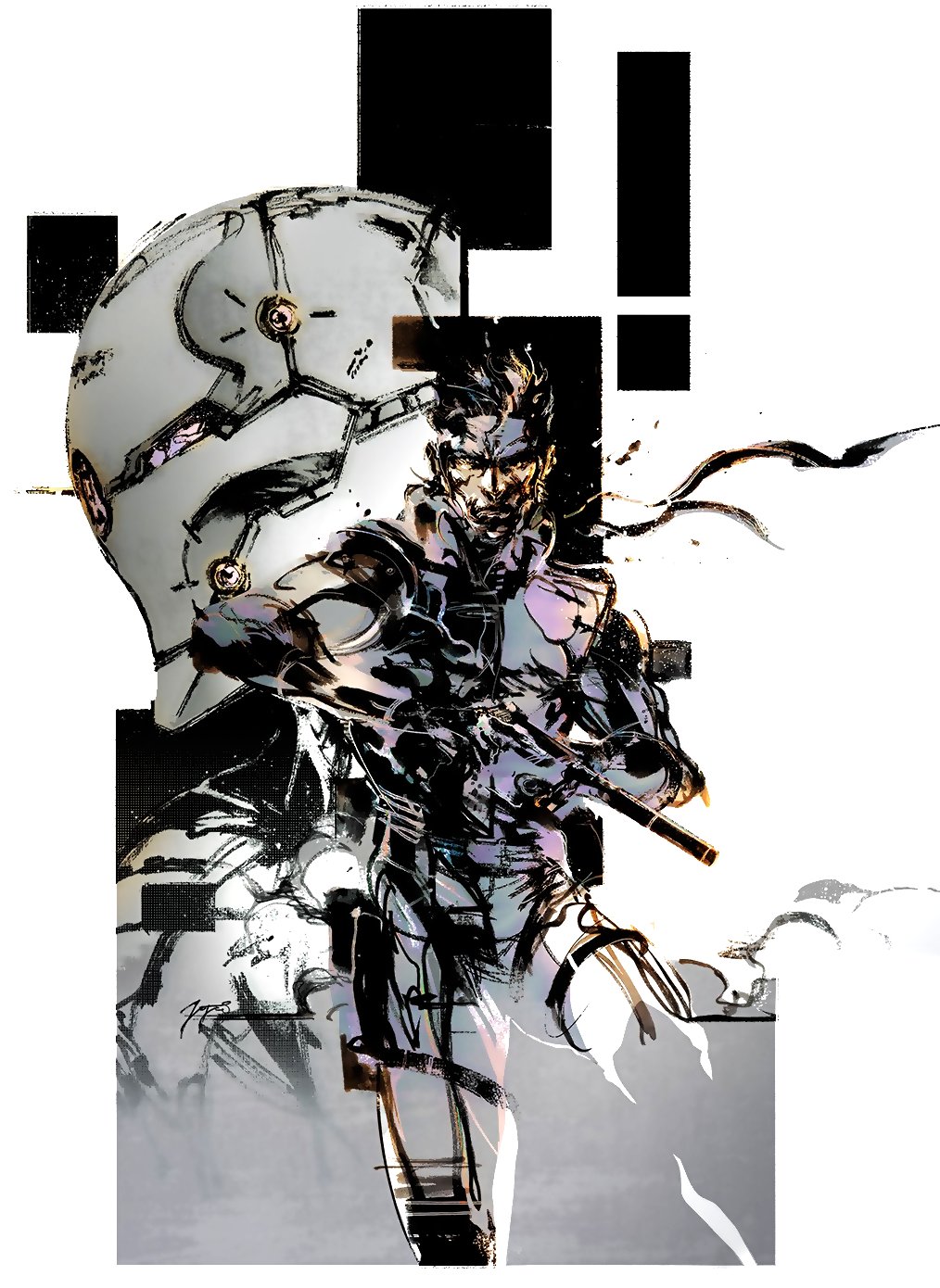 30th anniversary edition ＋ yoji shinkawa METAL GEAR: Shinkawa - Here's the final MGS piece that I