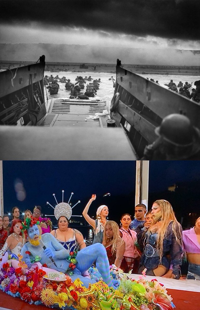 REMINDER: Brave men died … for this.