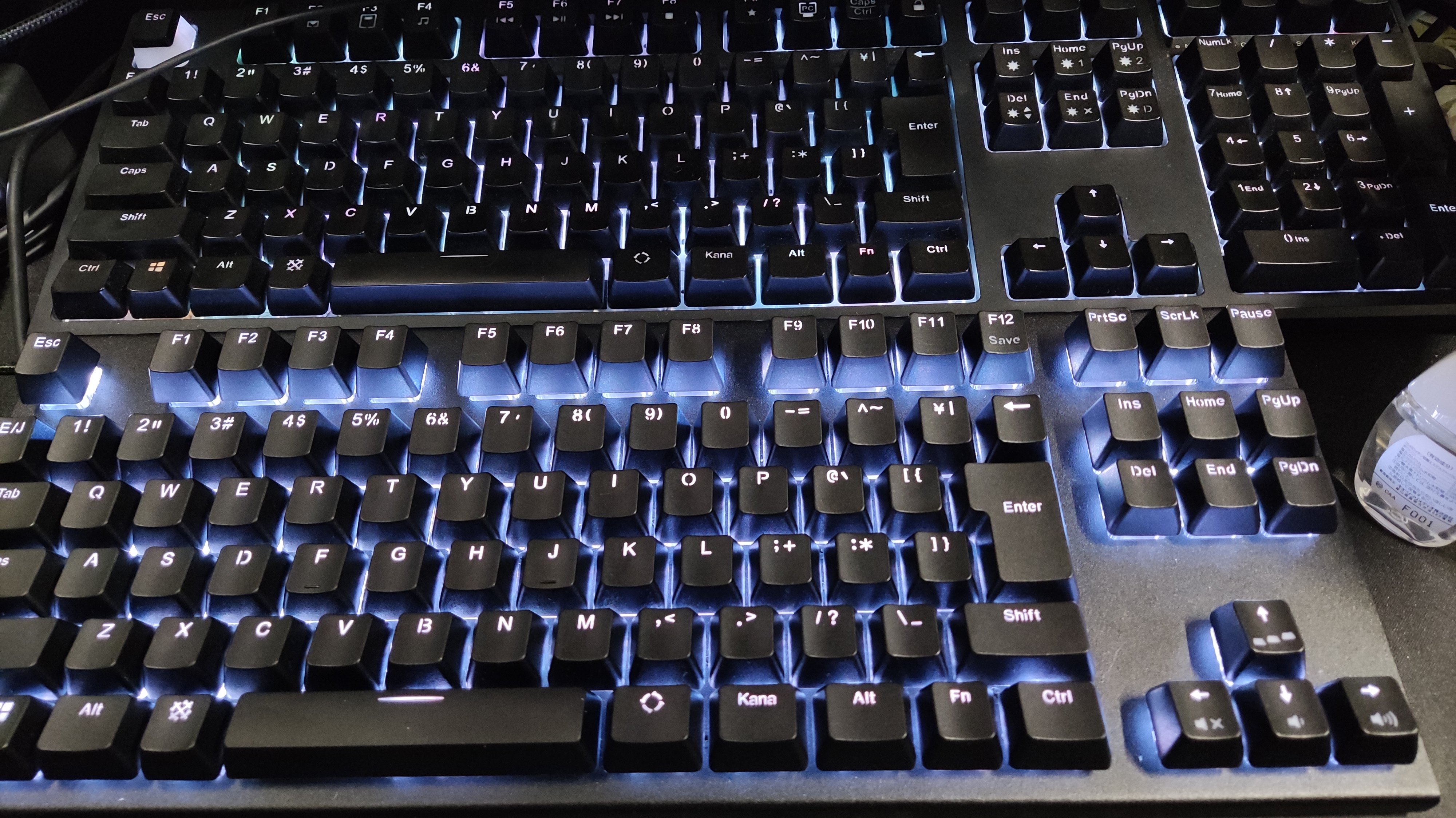 東プレ RealForce SJ38D0 リアルフォース All 30gのキーボード、REALFORCE 108US SJ38D0を買った - 紙と