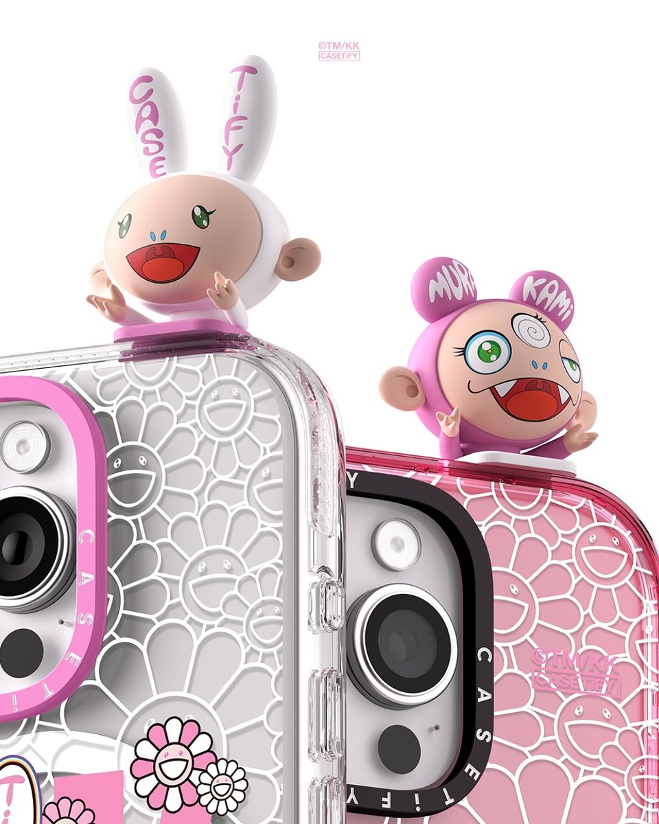 村上隆 × CASETiFY コラボ第2弾が2025年 7/16 & 7/17 発売 (ケース